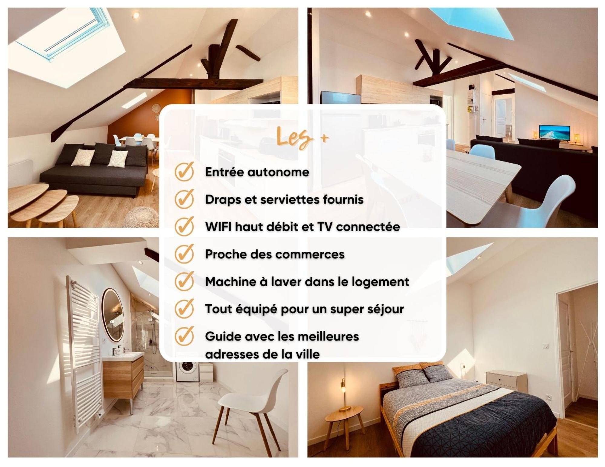 L'Ibiza - Home Homy Montluçon Esterno foto